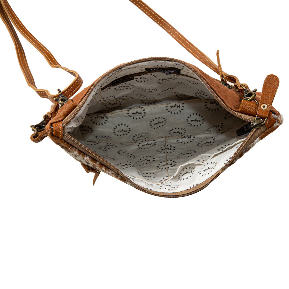 Dakota Plains Hair-On Canvas  Bag