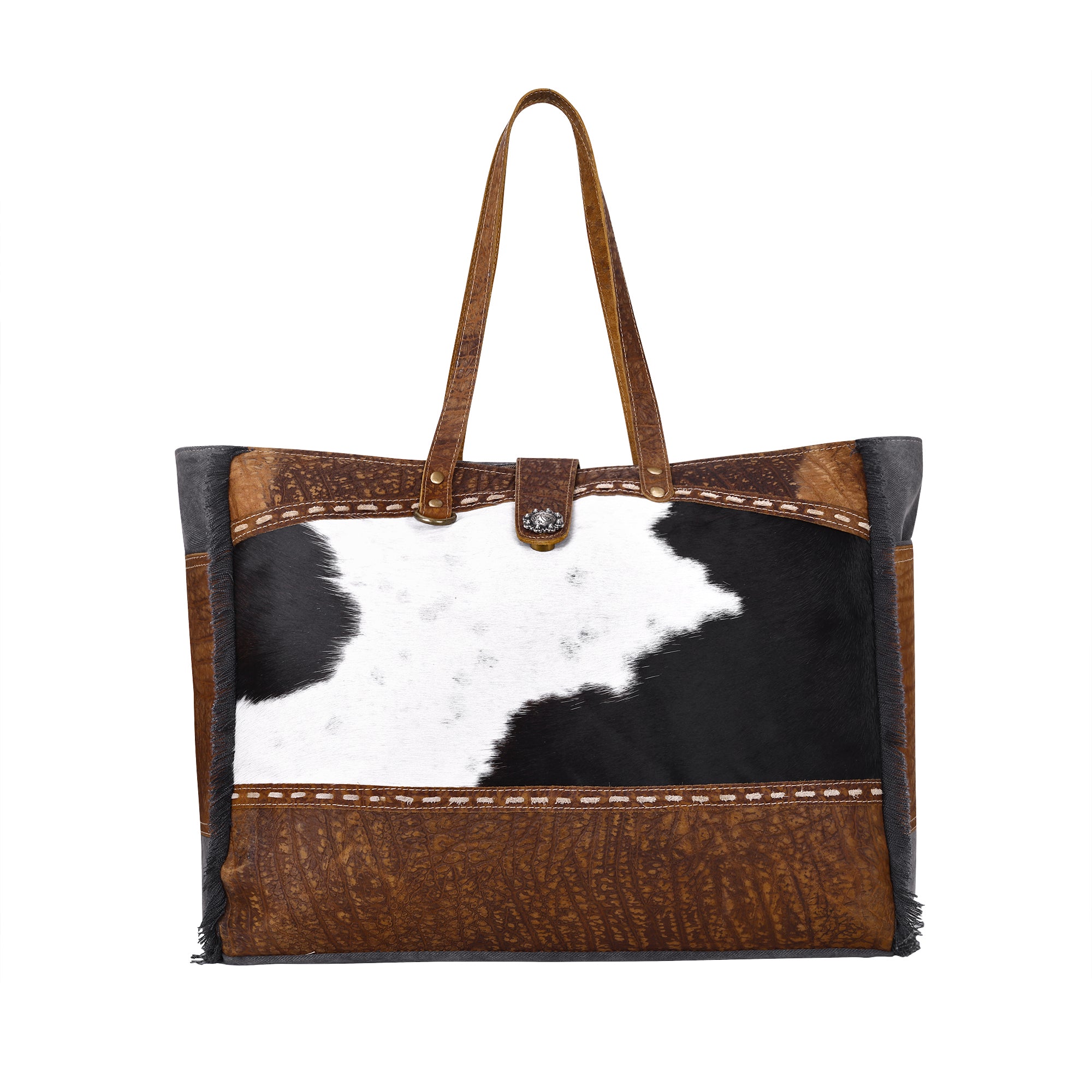 Asher Canvas And Hairon Bag