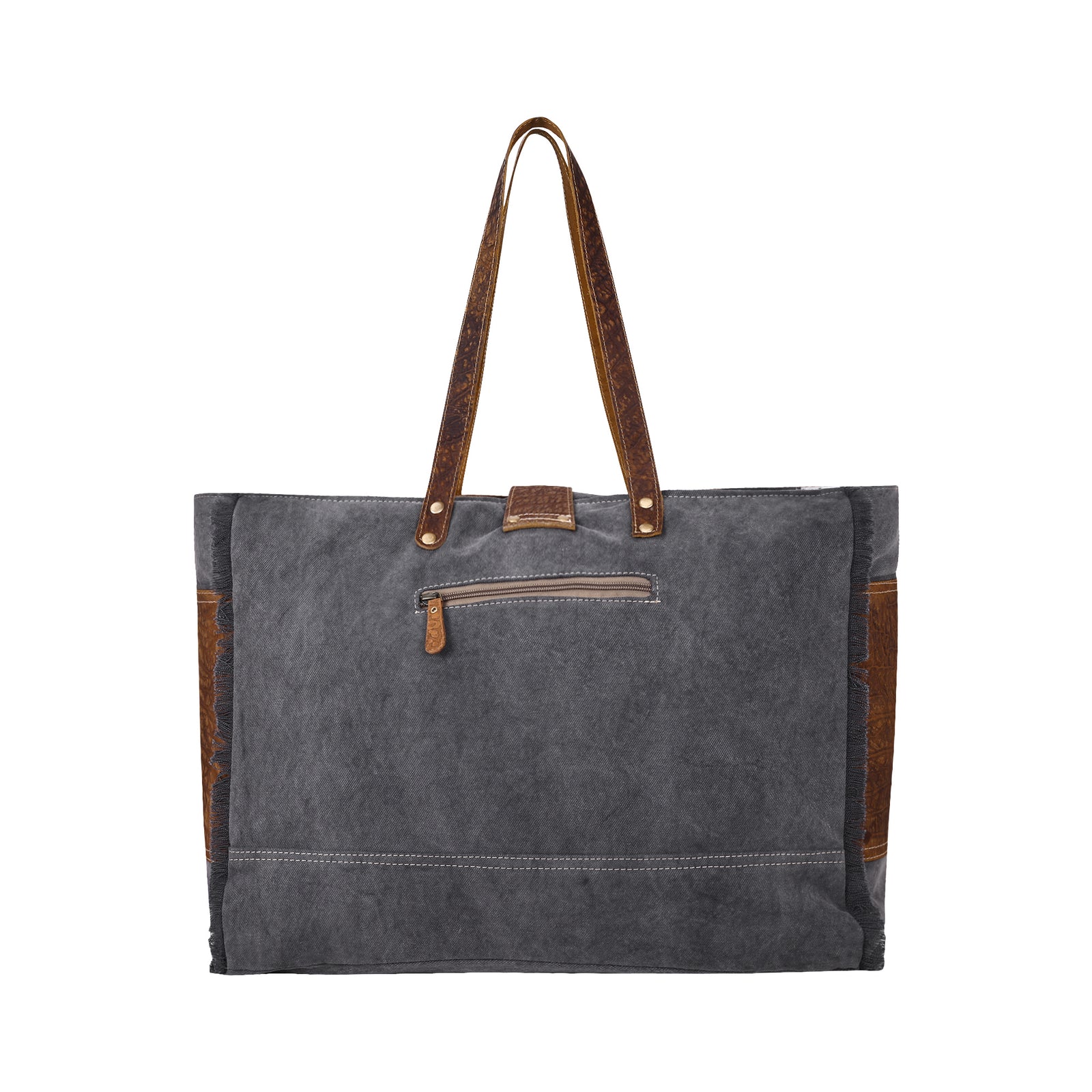 Asher Canvas And Hairon Bag