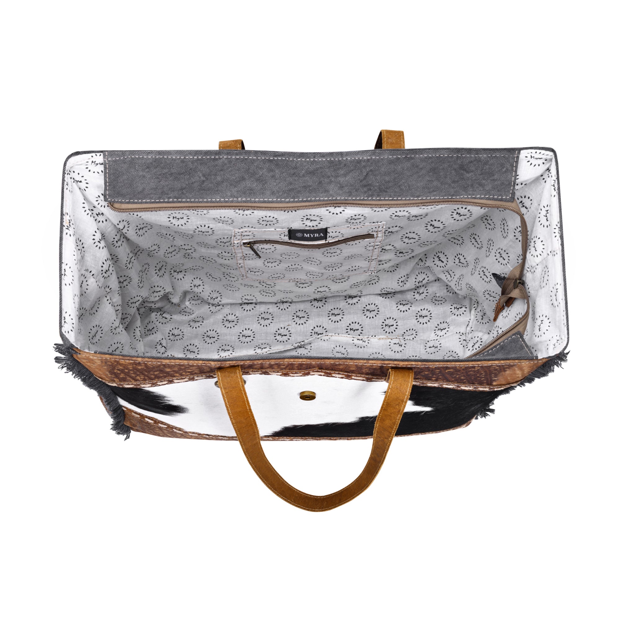 Asher Canvas And Hairon Bag