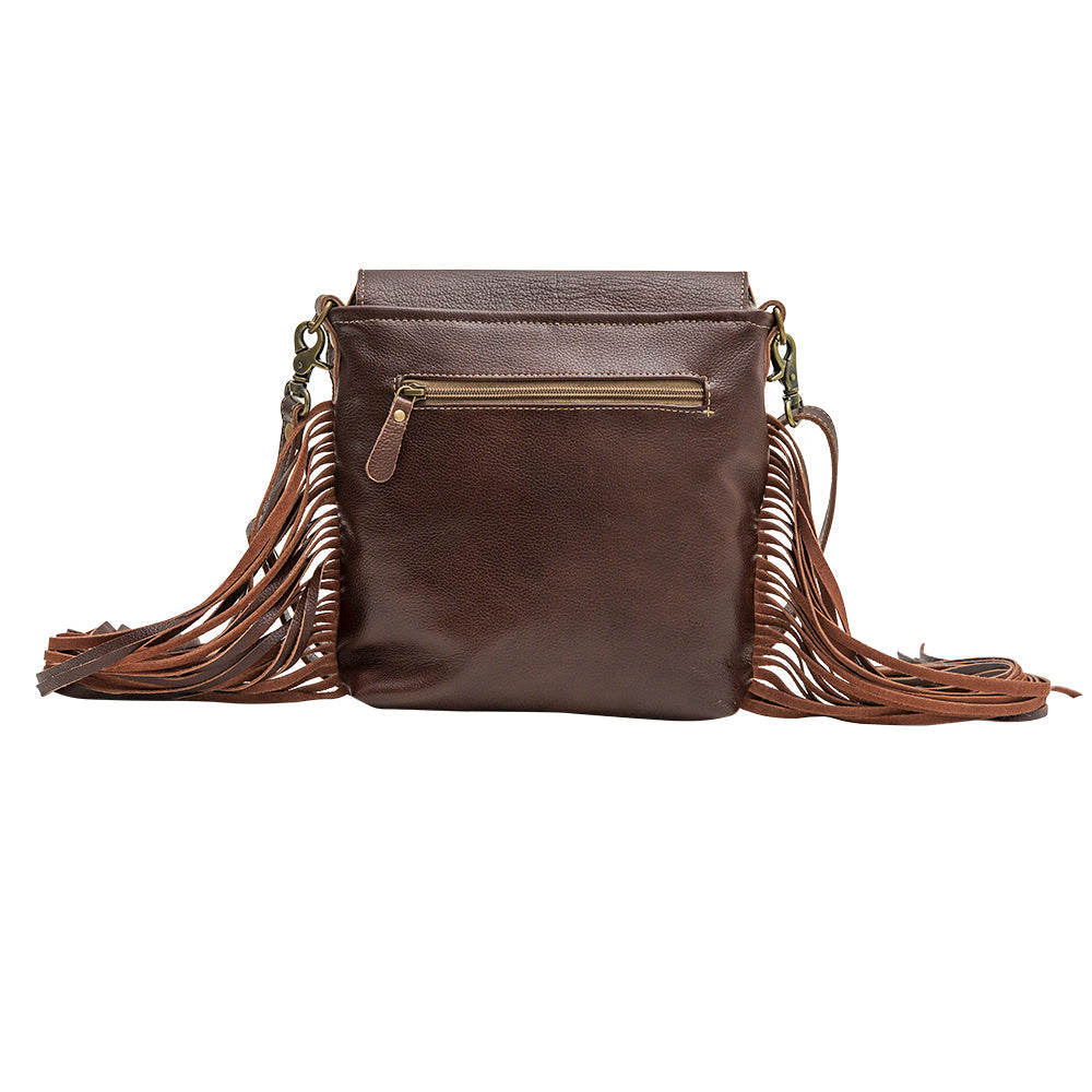 Rim Hand-Tooled Bag