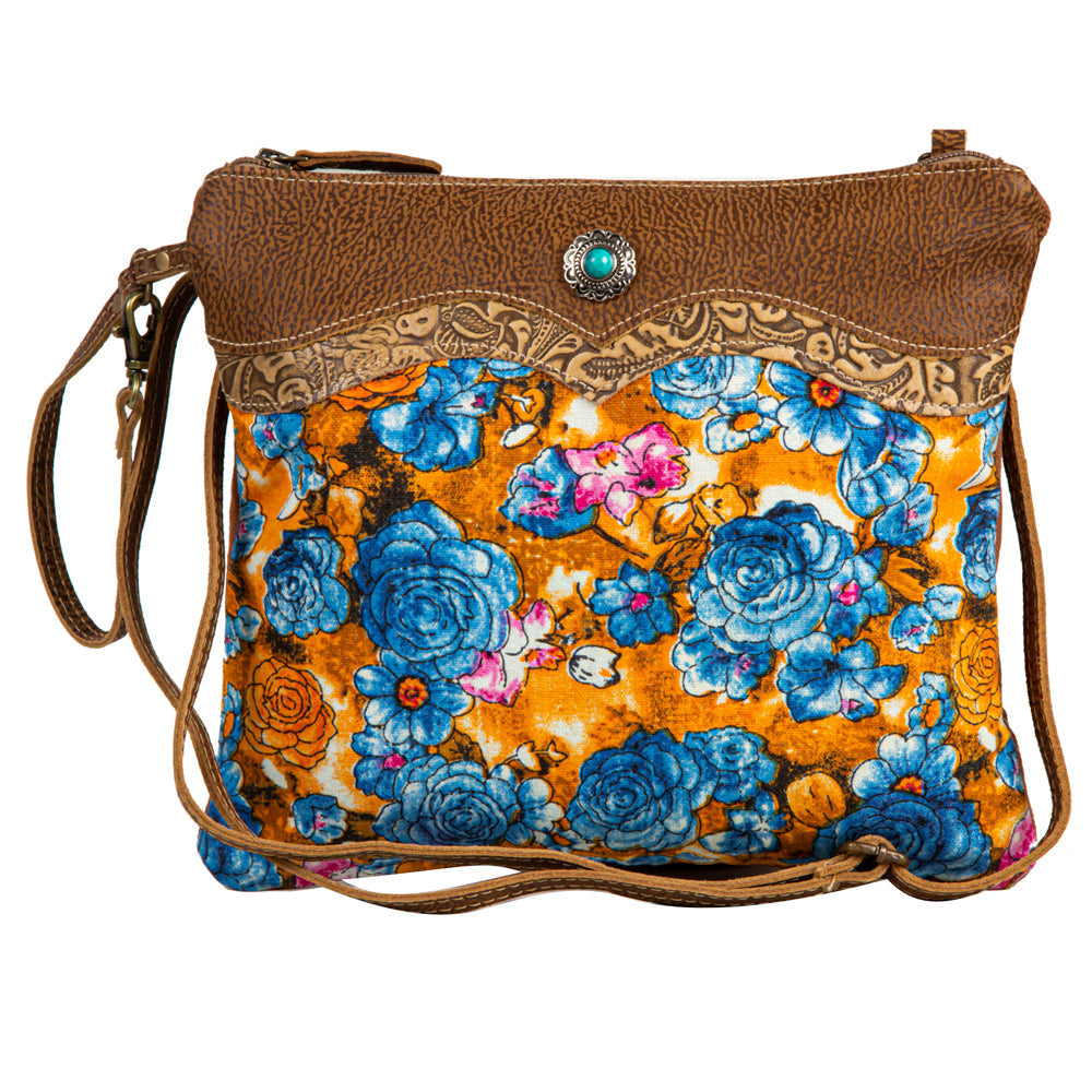 Blue Ridge Blooms Small And Crossbody Bag