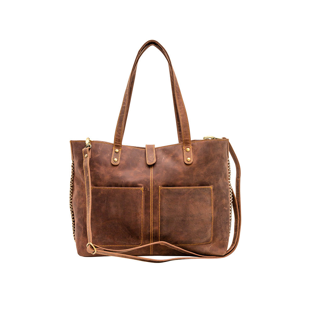 Respira Leather & Hairon Bag