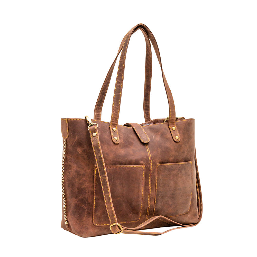 Respira Leather & Hairon Bag
