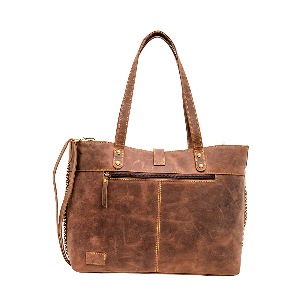 Respira Leather & Hairon Bag