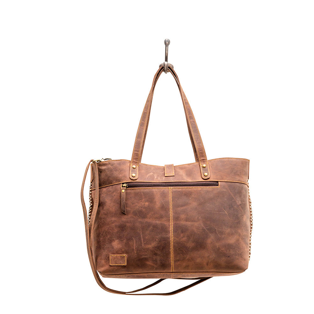 Respira Leather & Hairon Bag