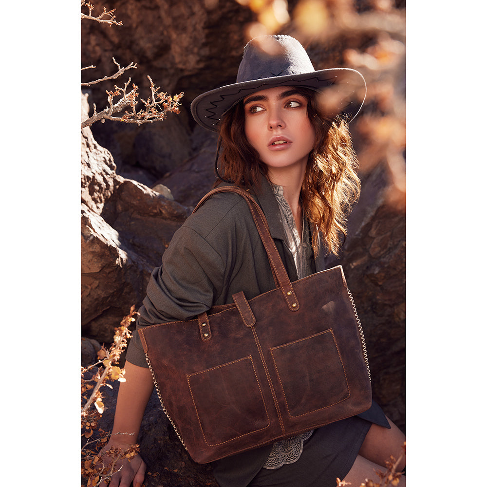 Respira Leather & Hairon Bag