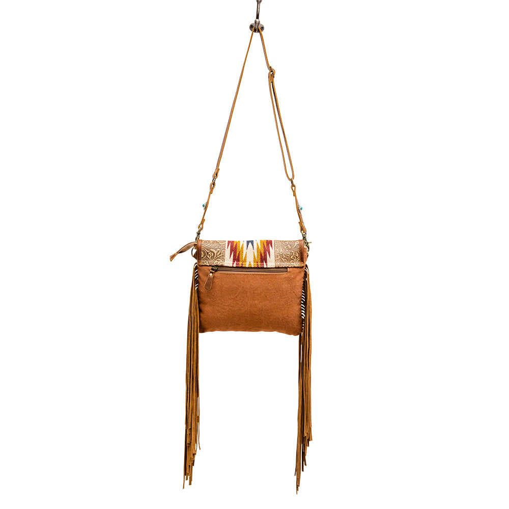 Crosshair Canvas And Hairon Bag