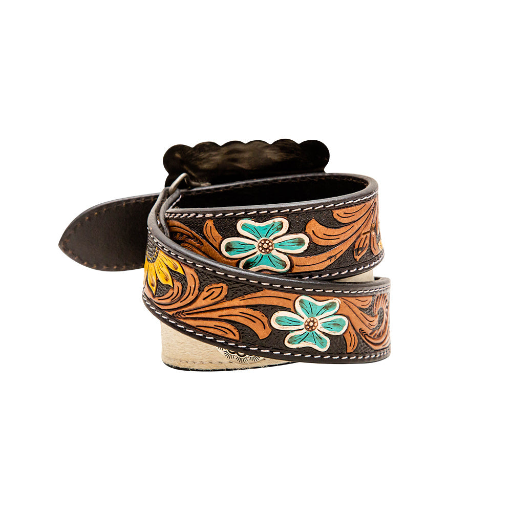 Klepto Hand-Tooled Concho Women's Belt