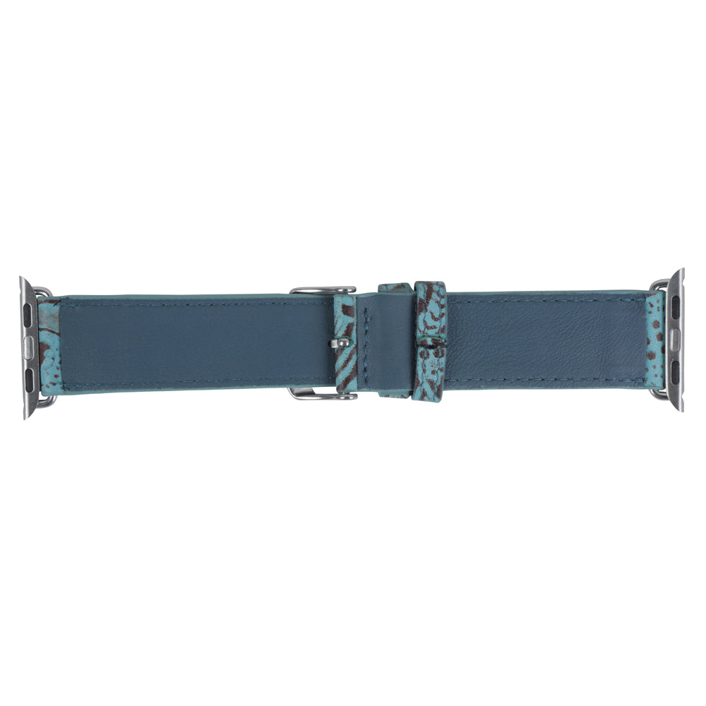 Fister Turquoise Leather Watch Band