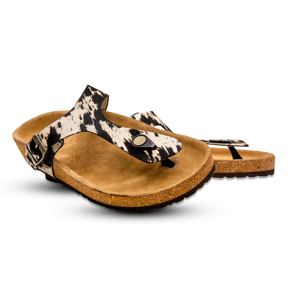 Chino Western Hand-Tooled Sandals