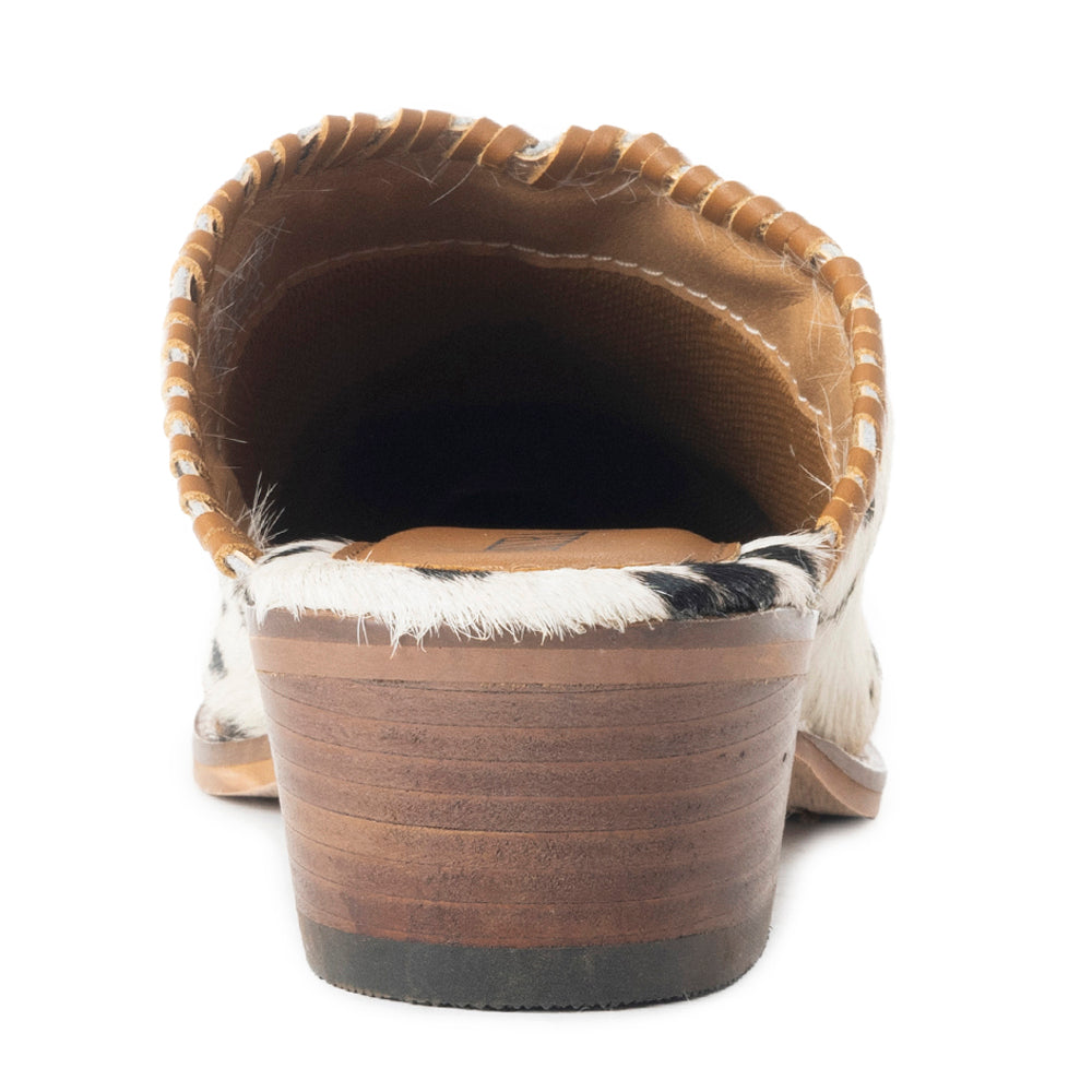 Heely Western Hand-Tooled Mules