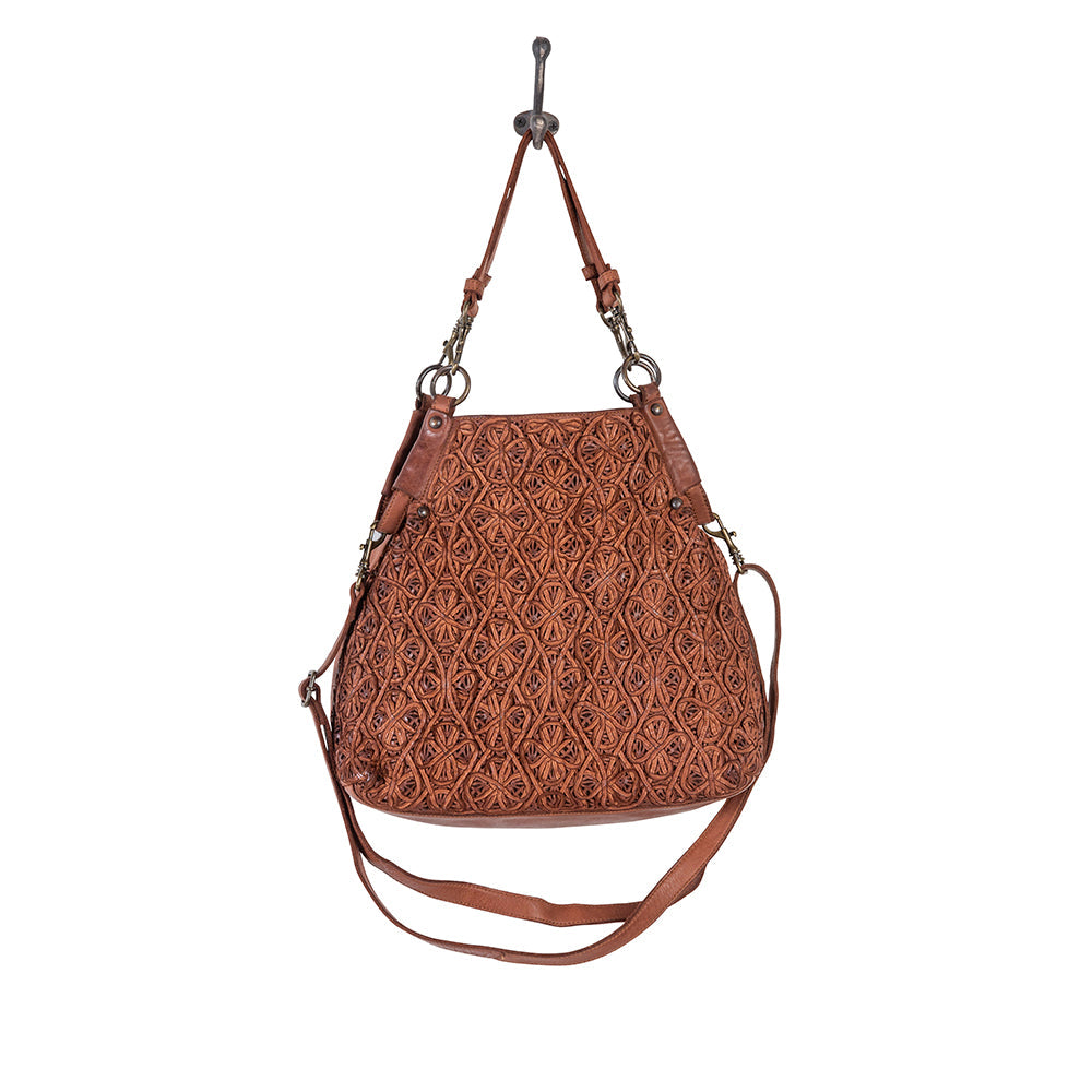 Aliphatic Leather & Hair On Bag