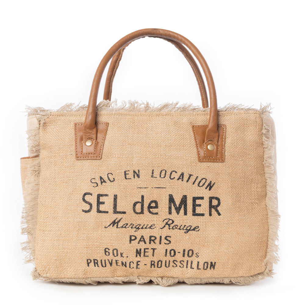 Sel De Mer Frayed Trim Small & Crossbody Bag