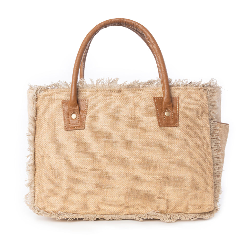 Sel De Mer Frayed Trim Small & Crossbody Bag