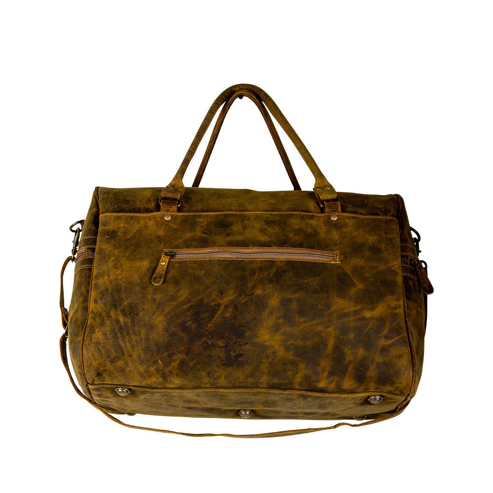 San Angelo Leather Traveler Bag