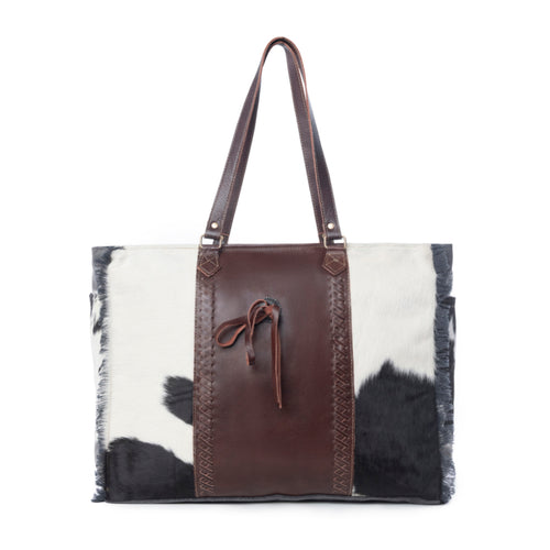 Rosalinda Cross Stitched Weekender Bag