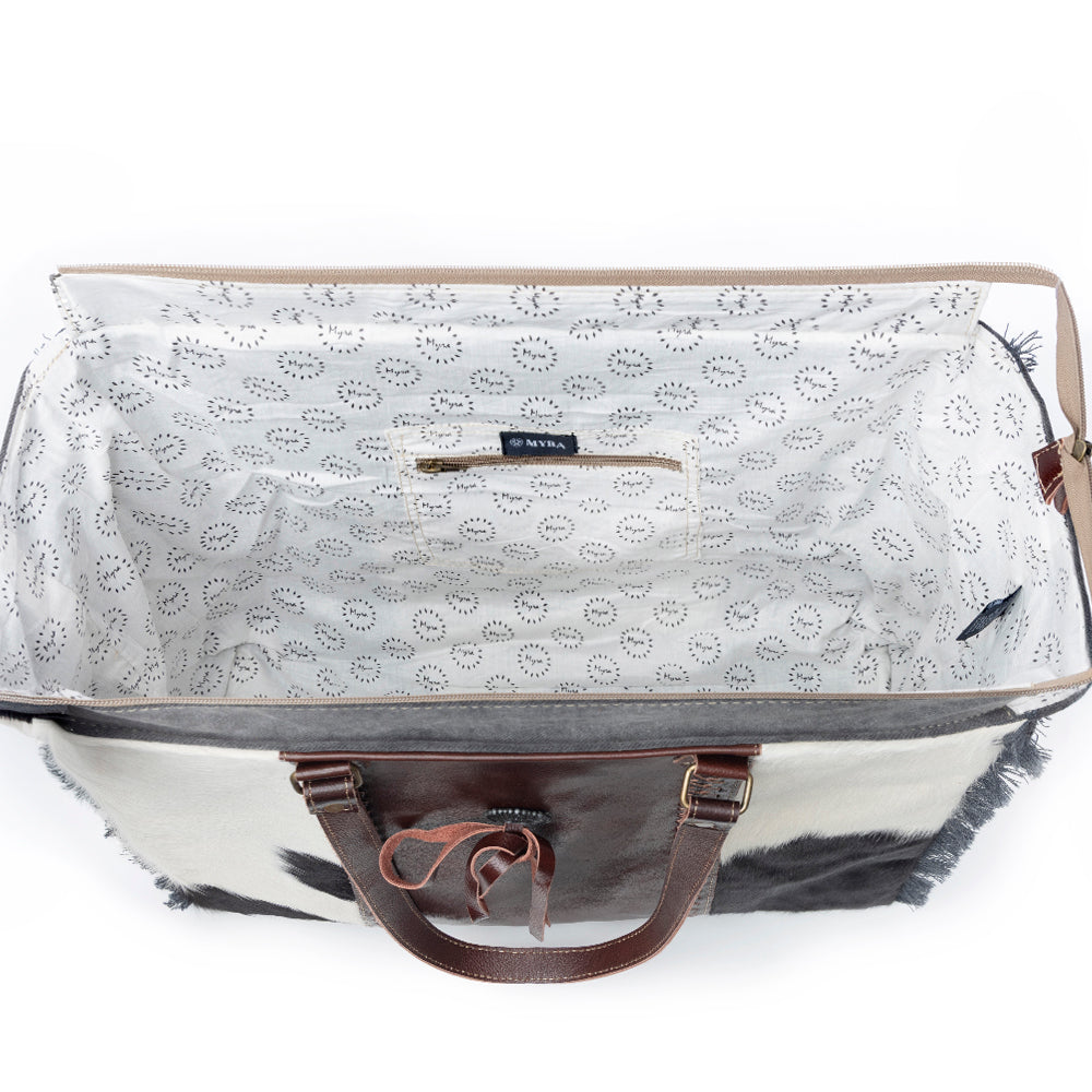 Rosalinda Cross Stitched Weekender Bag