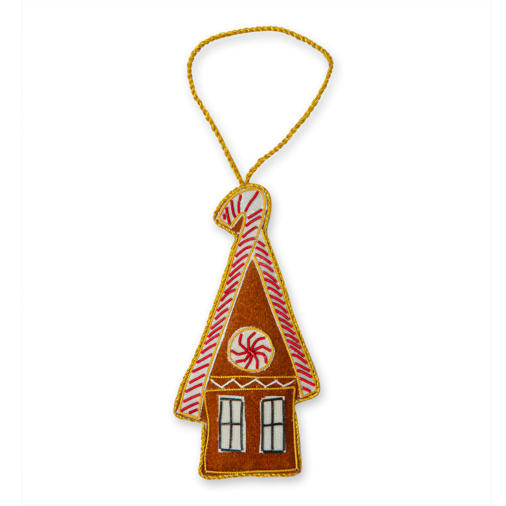 Sweet Dream Gingerbread House Ornament