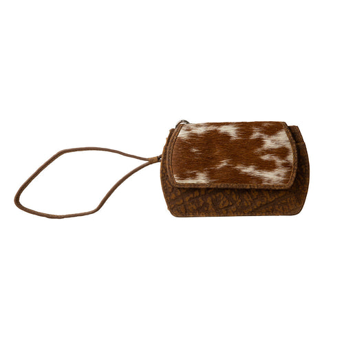 Shorthorn Wristlet Hairon  Wallet