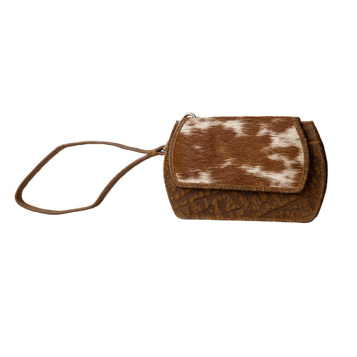 Shorthorn Wristlet Hairon  Wallet