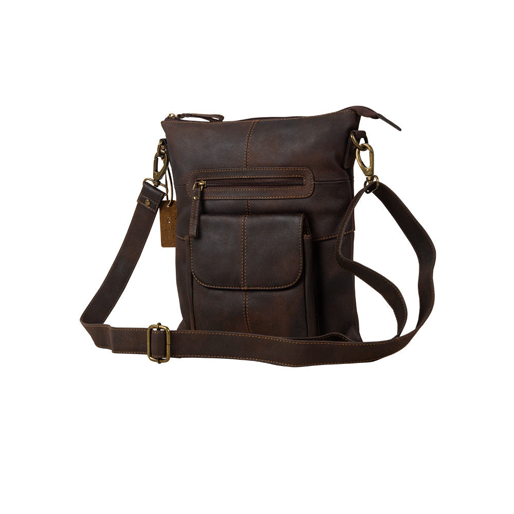 Montana Peak Leather & Hairon Bag