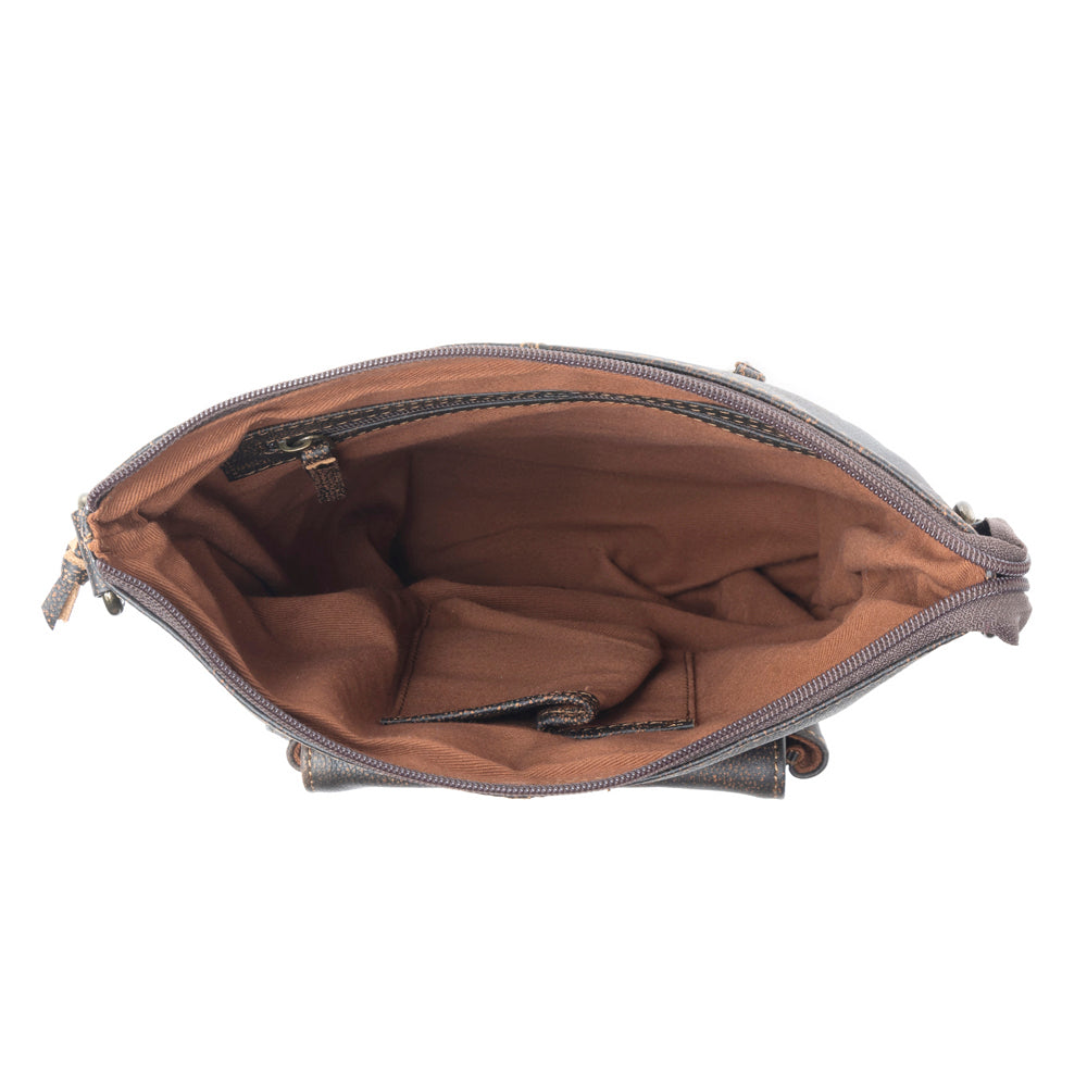 Montana Peak Leather & Hairon Bag