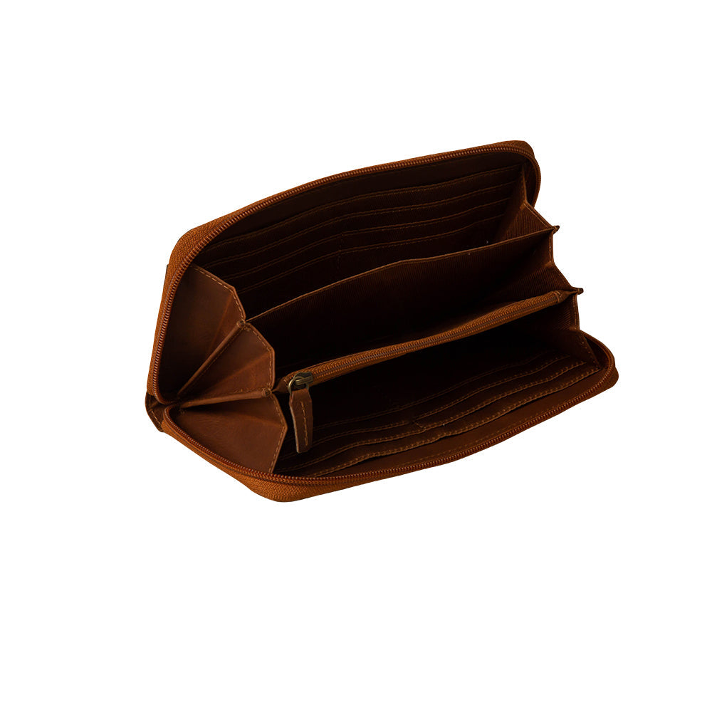 Romona Ridge Hand-Tooled Wallet