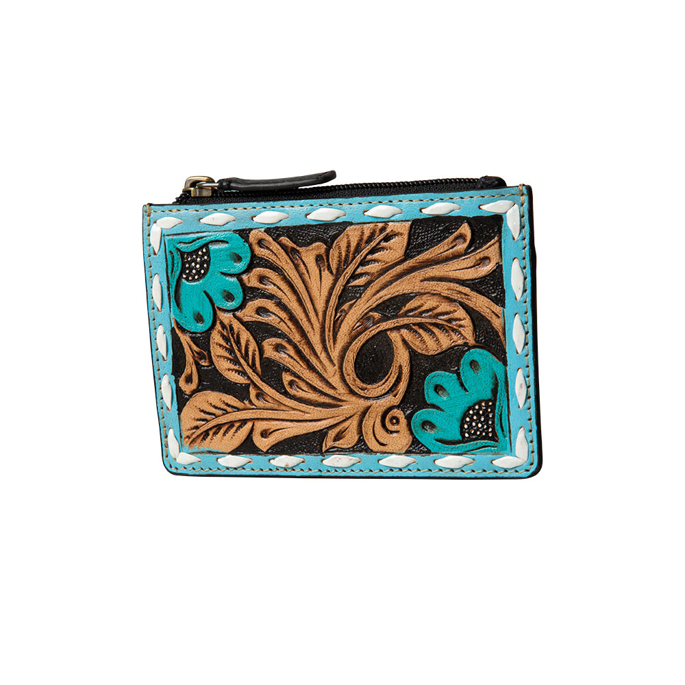 Bend Creek Hand-Tooled Credit Card Holder