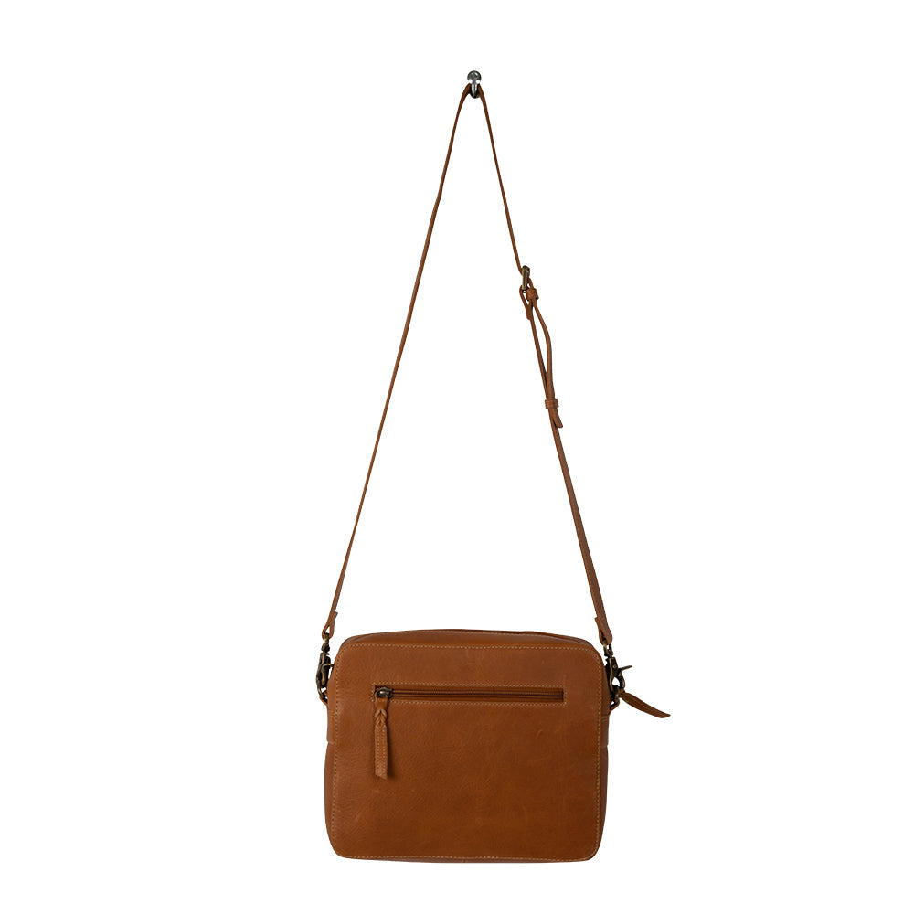 Red River Trail Hand-Tooled Bag