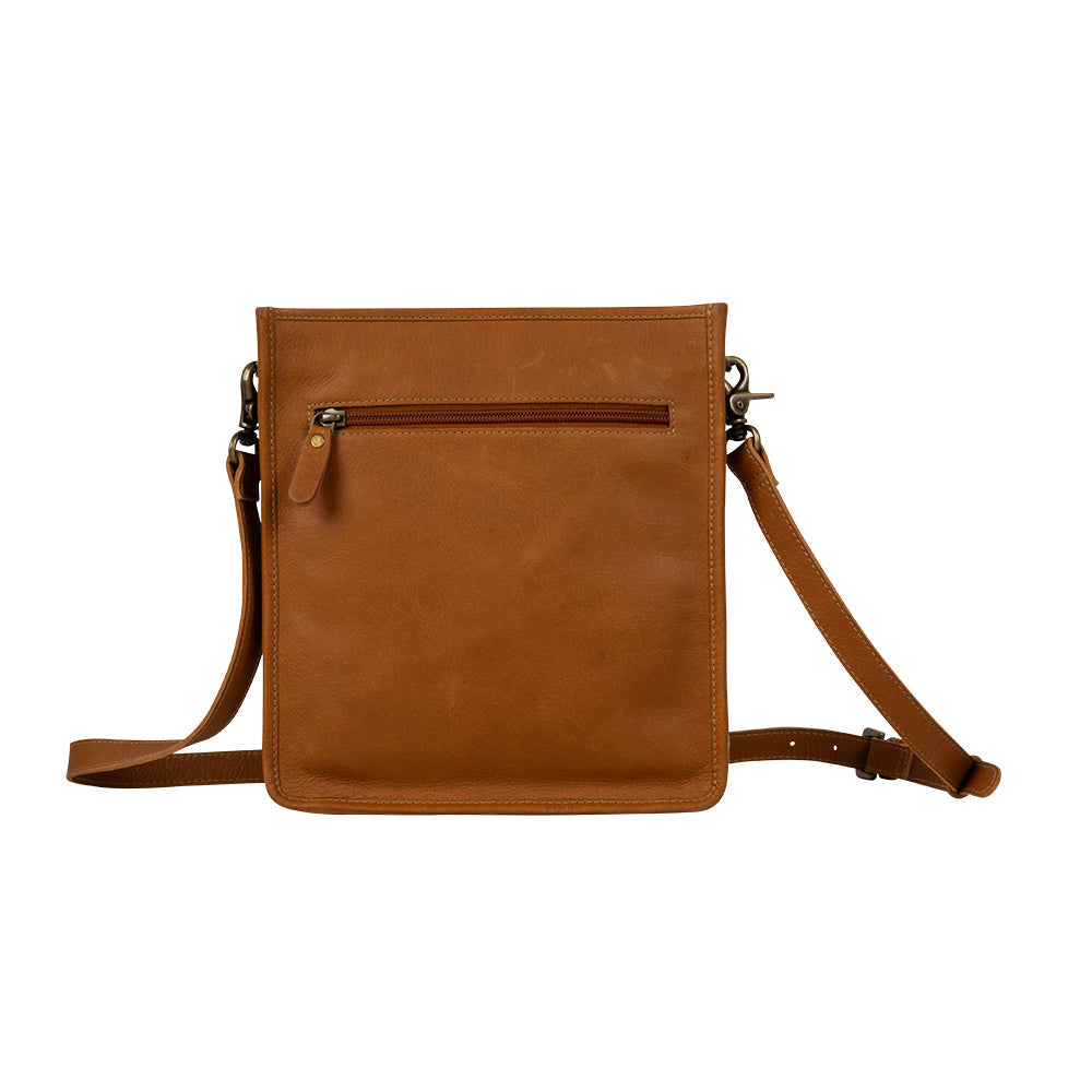 Sunflower Spree Hand-Tooled Bag