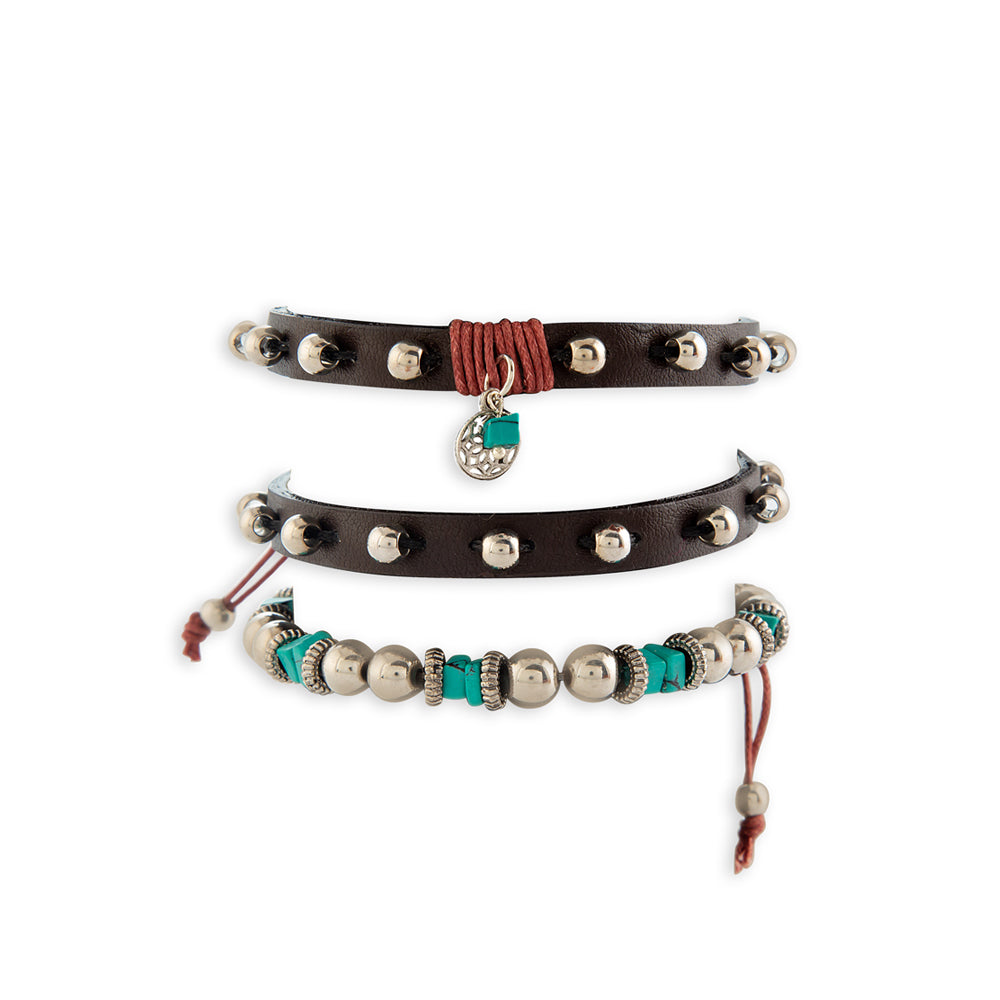 Boho Beauty Stacked Bracelet