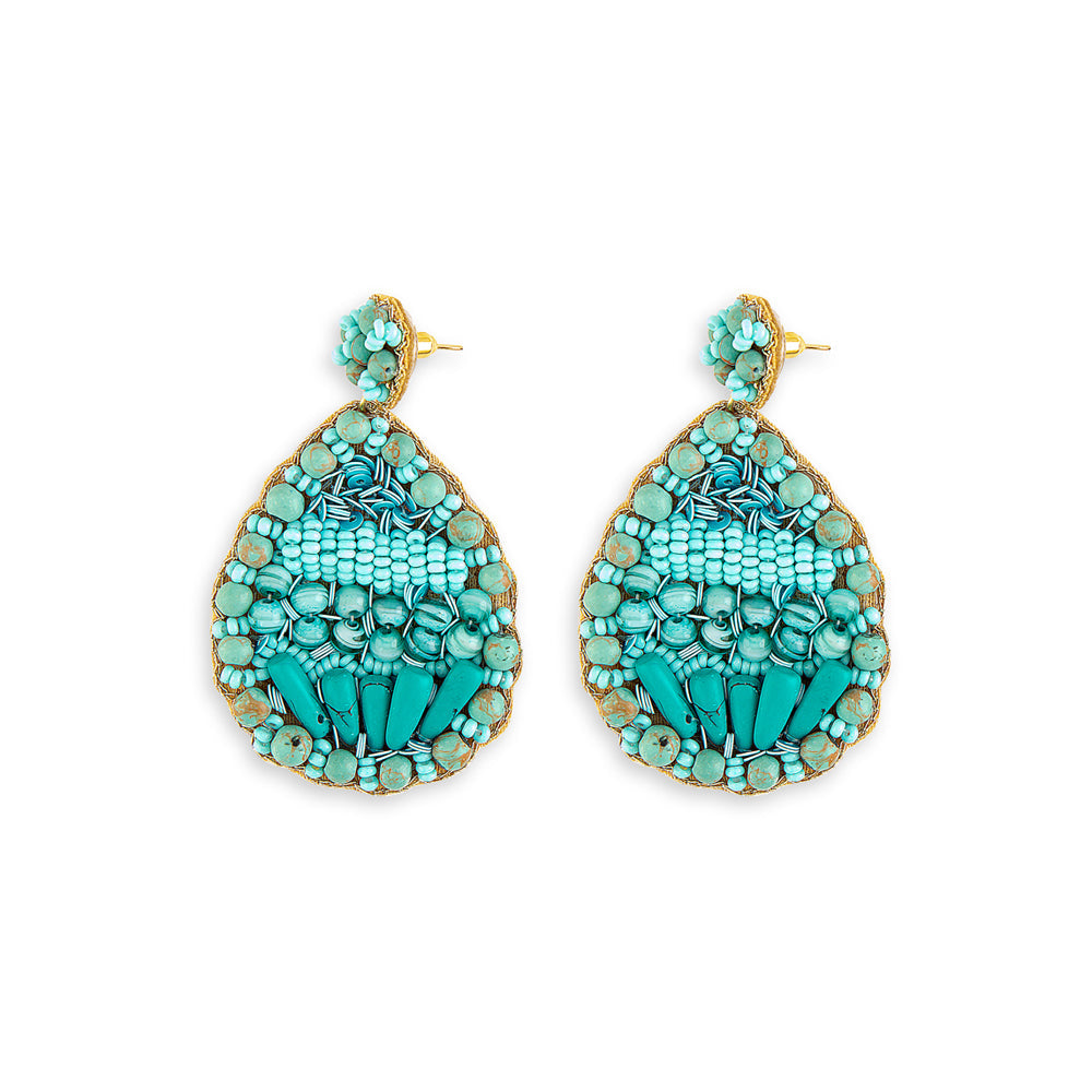 Ocean Dreams Beaded Earrings