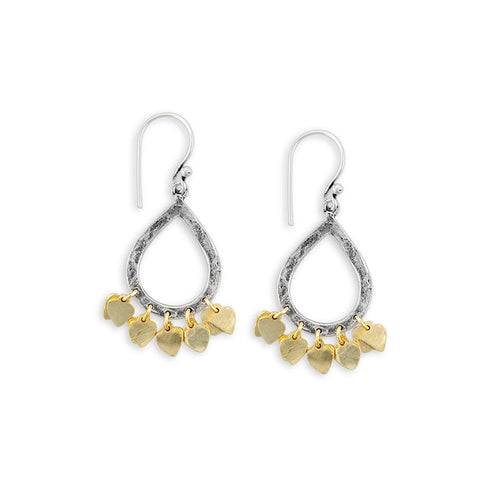 Loveâ€™s Endurance Dual-tone Earrings