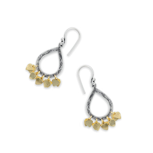 Loveâ€™s Endurance Dual-tone Earrings
