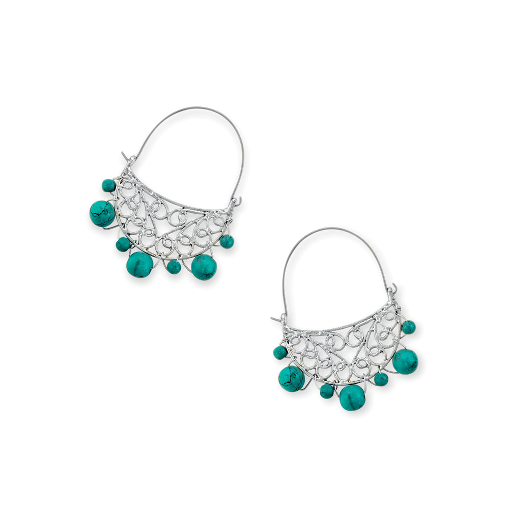 Sky Shine Intricate Earrings