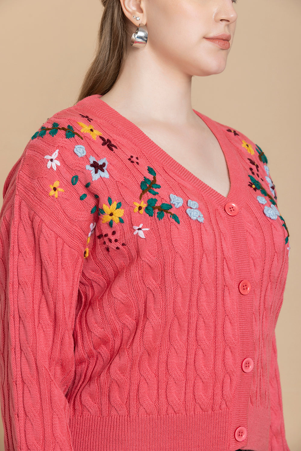 Alayna Floral Embroidered Sweater