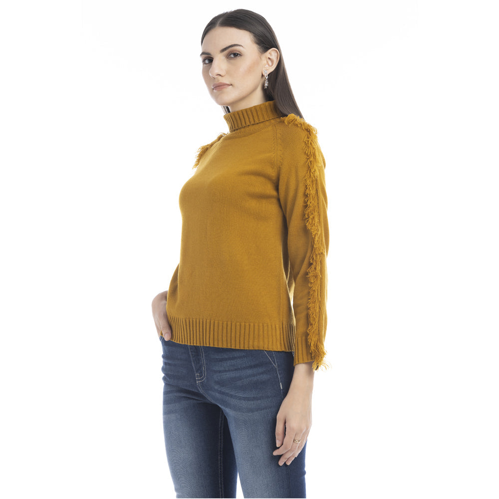 Milani Fringe Accent Sweater