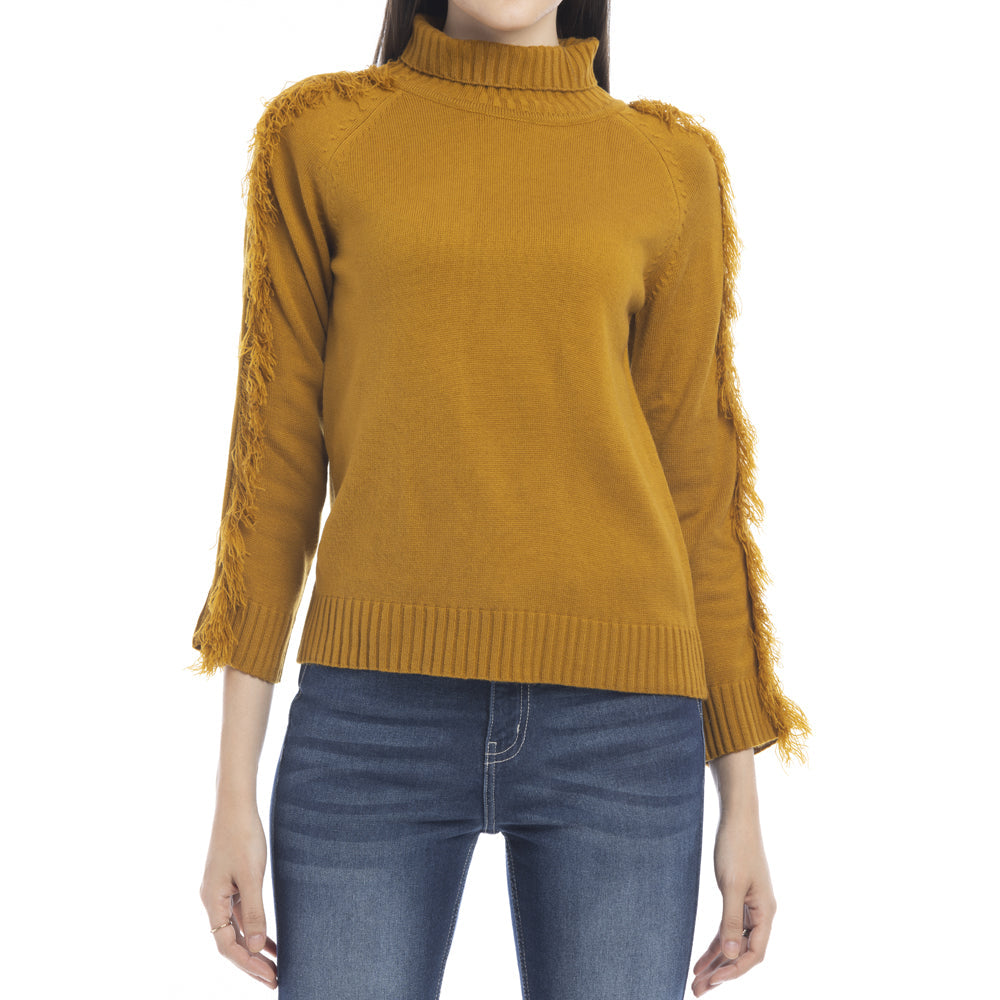 Milani Fringe Accent Sweater