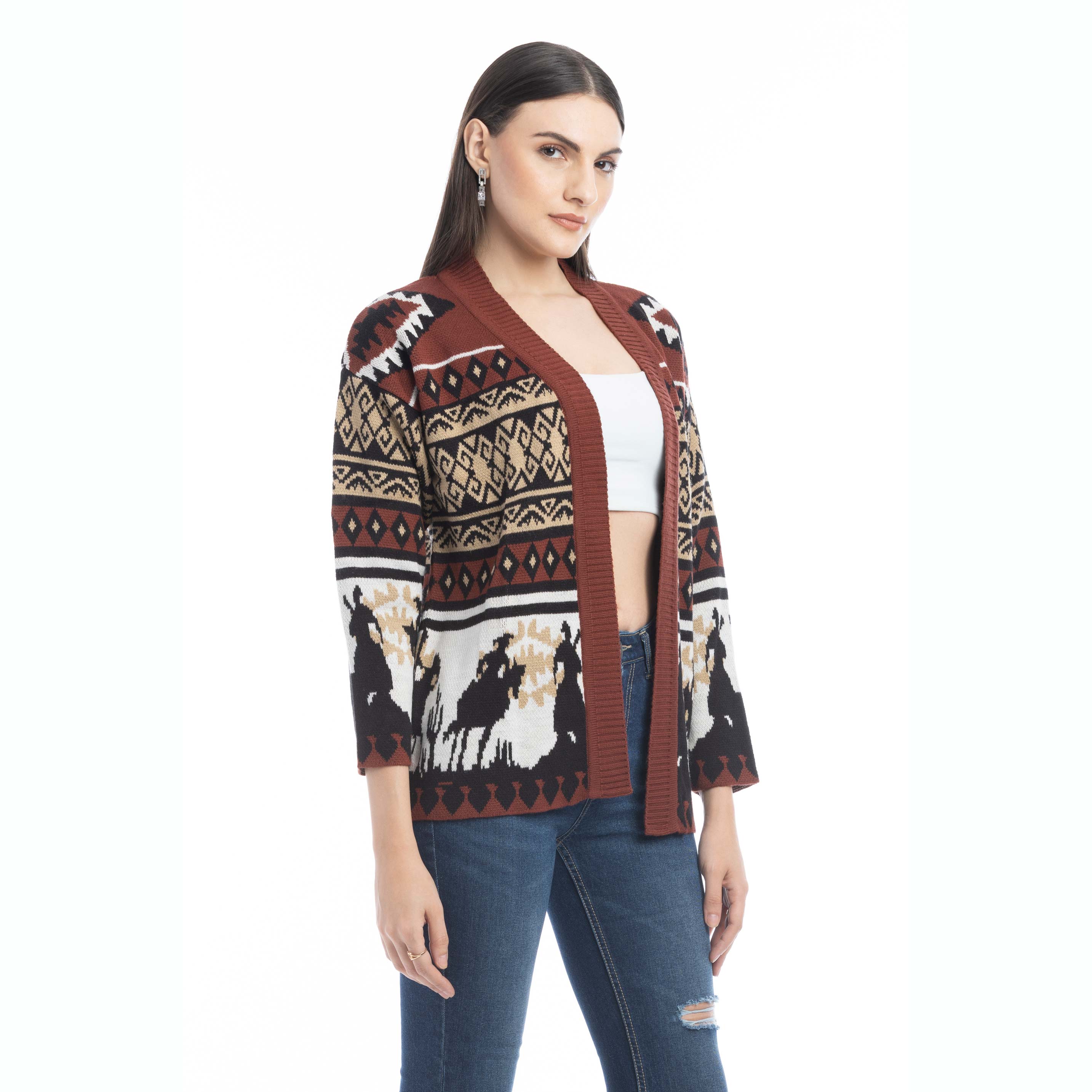 Aniyah Range Riders Cardigan