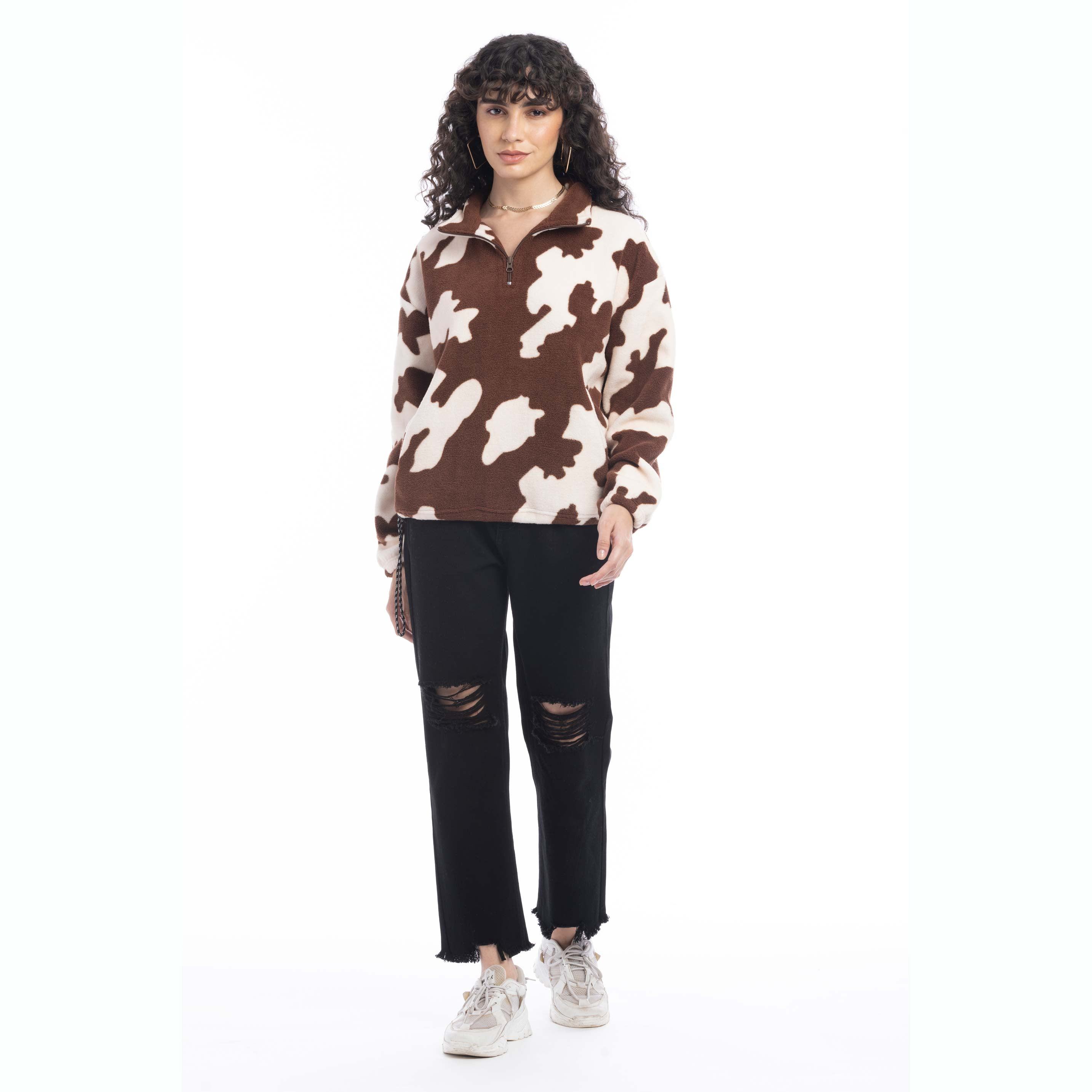 Cuddly Cow Fleece Jacket