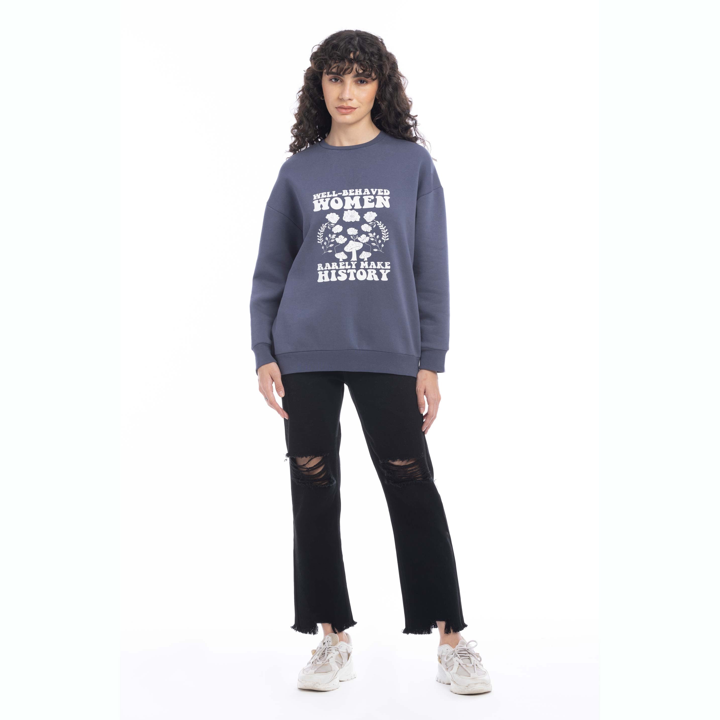 Well-Behaved Women Oversized Sweatshirt