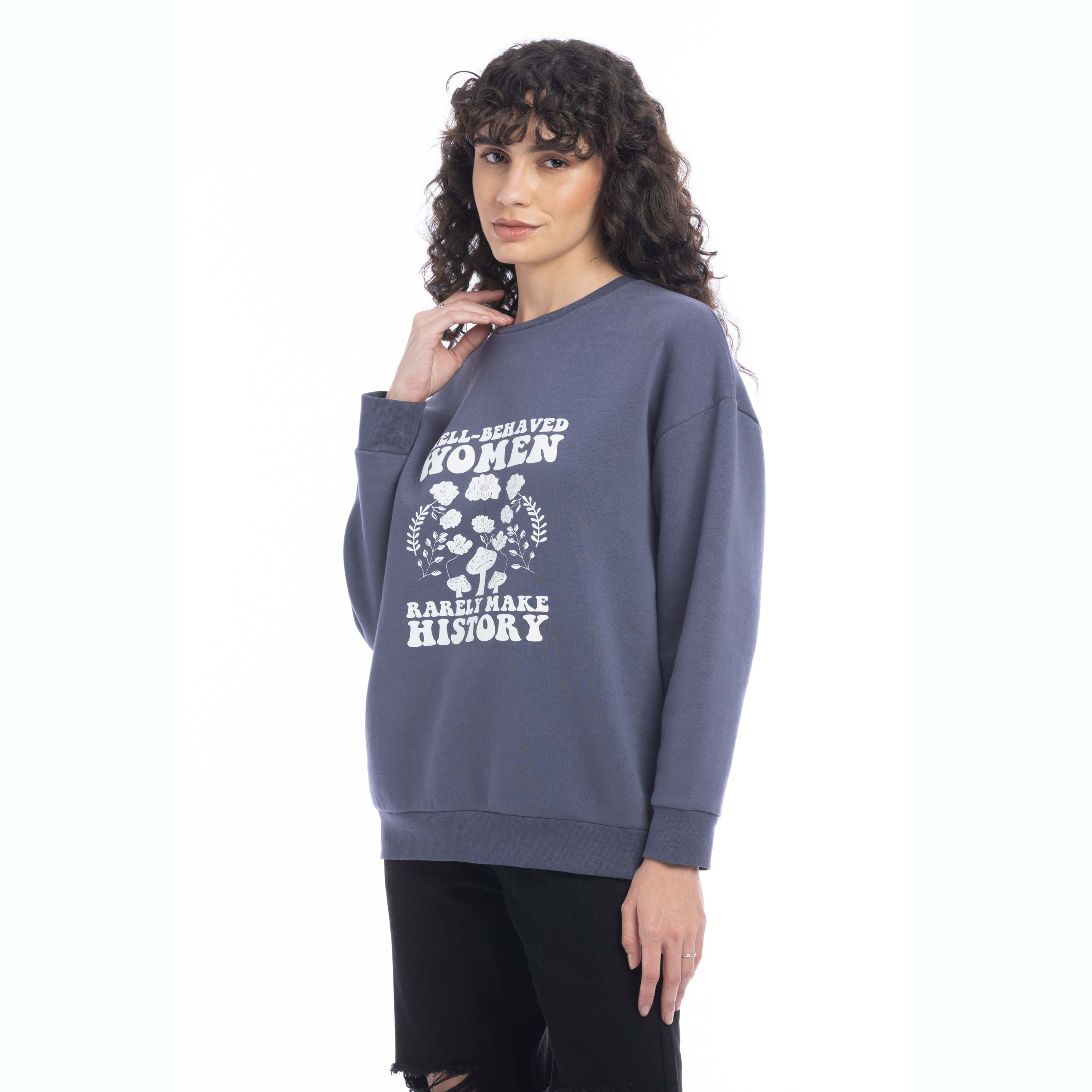 Well-Behaved Women Oversized Sweatshirt