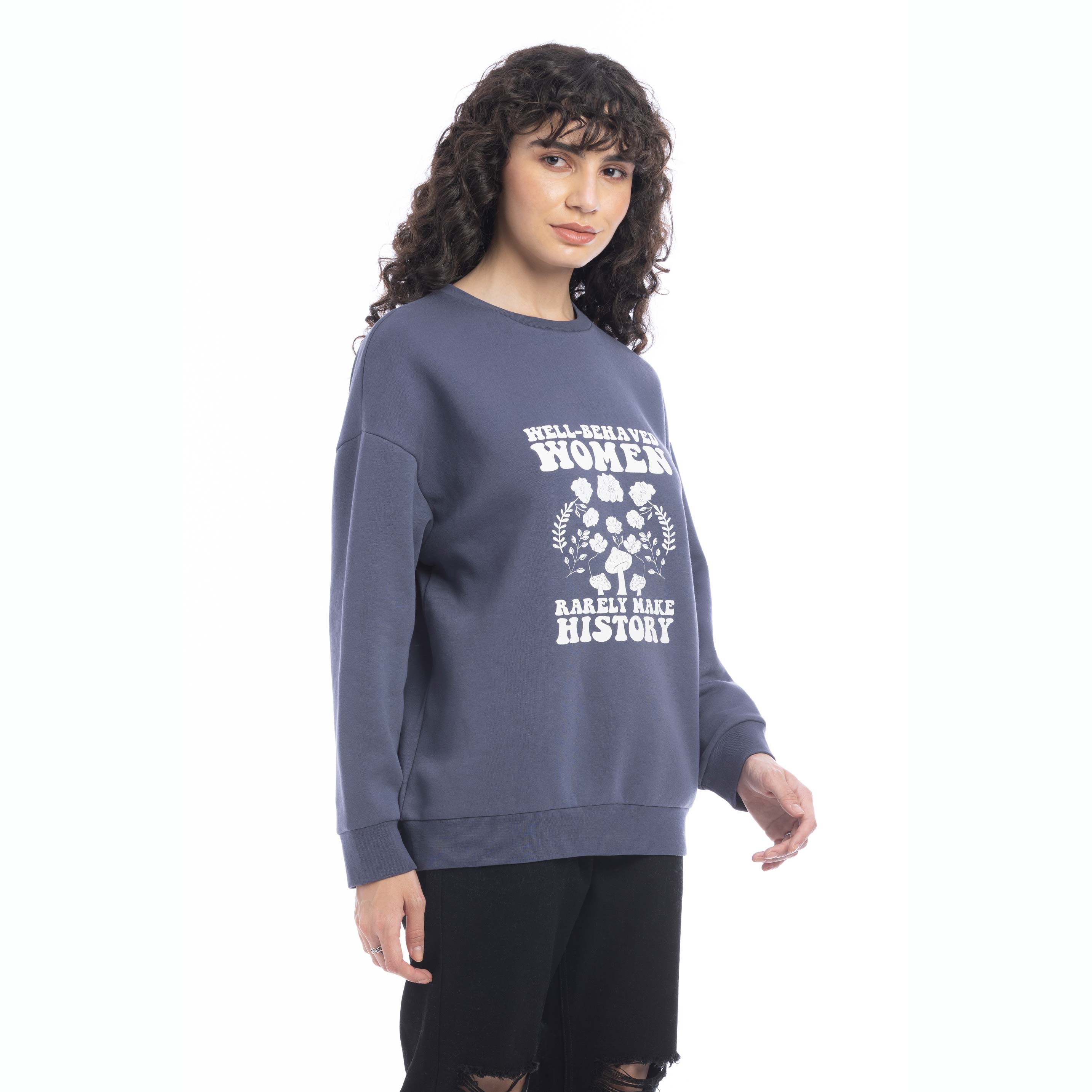 Well-Behaved Women Oversized Sweatshirt