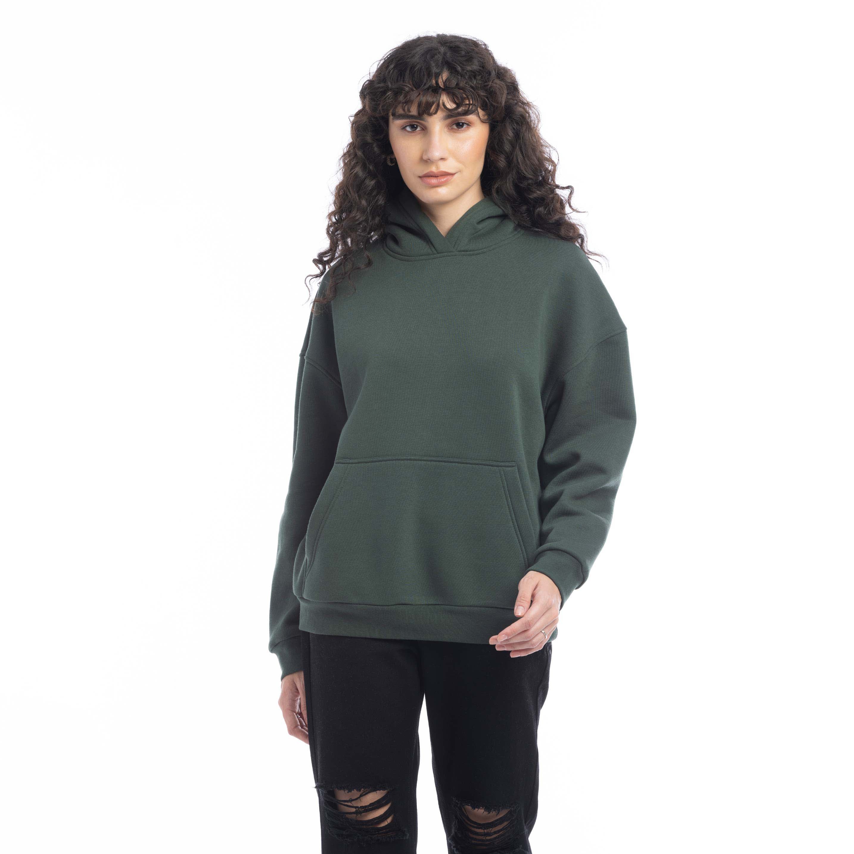 Carmen Hoodie in Forest Green