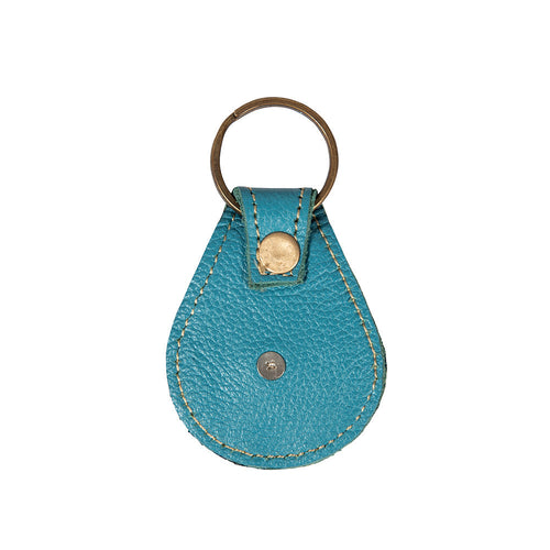 Concho Teal Key Fob