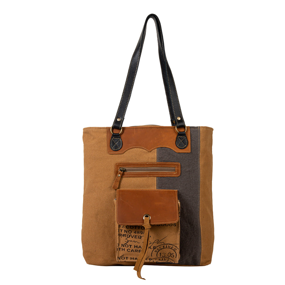 Montrielle Vintage Series Compartment Tote Bag