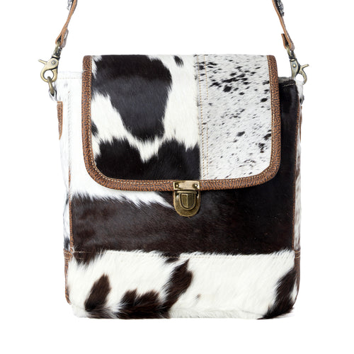 Adobe Sands Leather Hairon Bag