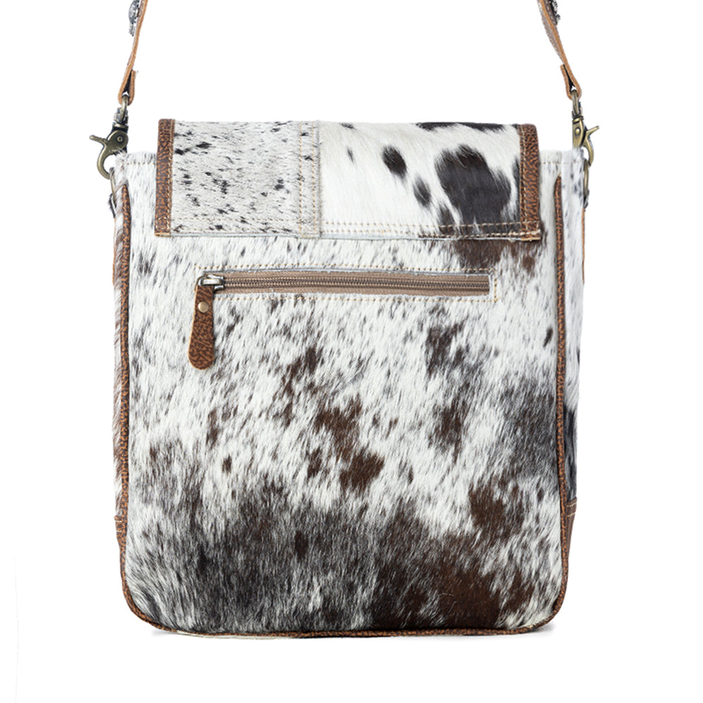 Adobe Sands Leather Hairon Bag