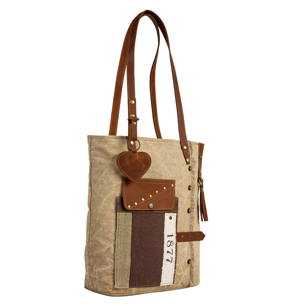 Yesteryear Vintage Style Tote Bag